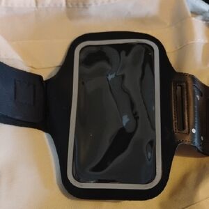 Black and Gray Phone Armband Case